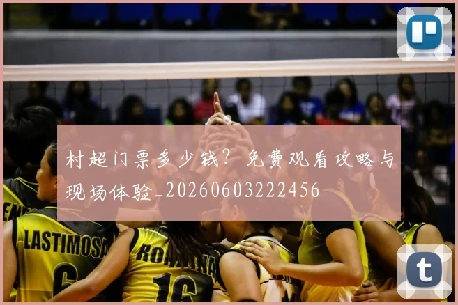 村超门票多少钱？免费观看攻略与现场体验_20260603222456